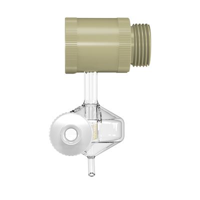Twinnabar Spray Chamber with Helix CT and Screw Mount