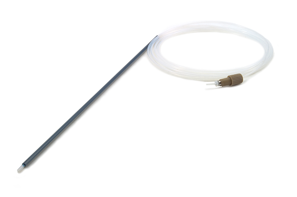PTFE Sheathed Carbon Fibre Probe 1.0mm ID with 1/4-28 ratchet fitting (for Cetac ASX-200, 500, 800 & PerkinElmer S20 Series)