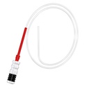Probe Connecting Line 0.75mm ID (Red)
