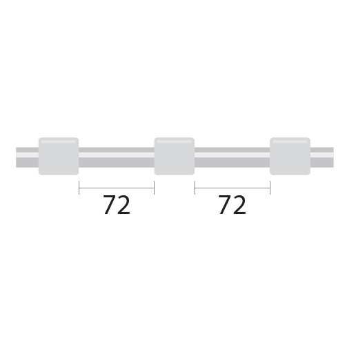 ProLok Contour Flared End PVC Pump Tube 3tag 1.02mm ID White/White (PKT 6)