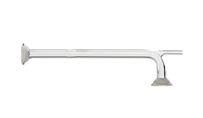 Quartz Extension Pipe with Gas Port, ICPMS-2040, 50