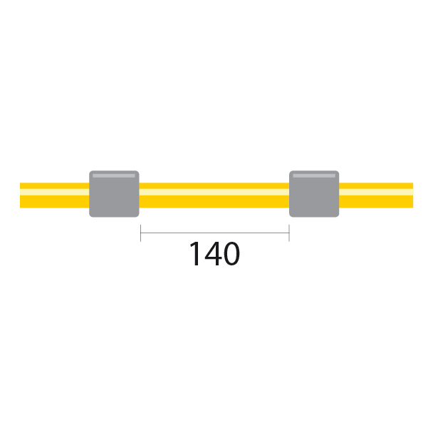 ProLok Solva Flex Pump Tube 2tag 1.30mm ID Grey/Grey (PKT 12)