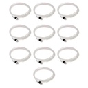 UniFit Connector with 1/16" OD X 0.75mm ID x 700mm long sample tube (PKT 10)