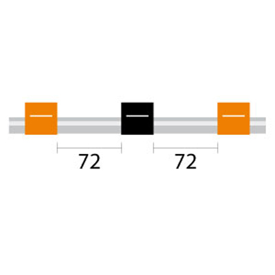 PVC Pump Tube 3tag 0.13mm ID Orange/Black (PKT 12)