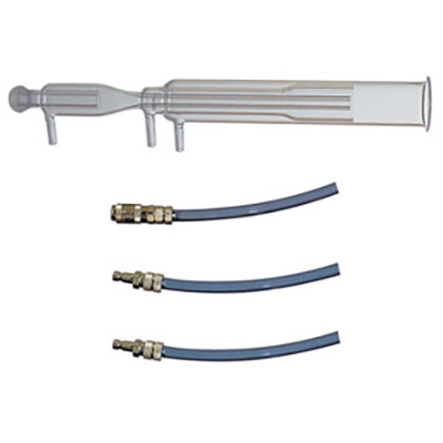 Quartz Torch with 3.0mm Injector, Sheath Gas & Fittings for Spectro EOP