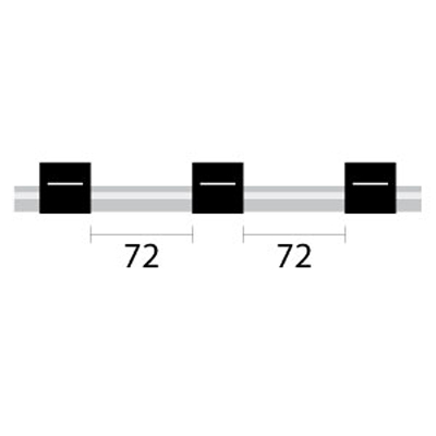 PVC Pump Tube 3tag 0.76mm ID Black/Black (PKT 12)