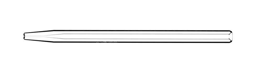 Tapered Quartz Injector 2.4mm