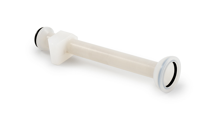 PFA Connector with 45deg Dilution Port for Agilent 7700, 7800, 7900, 8800, 8900 D-Torch