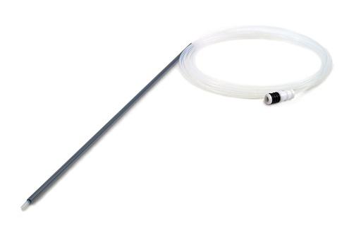 [60-703-1009] PTFE Sheathed Carbon Fibre Probe 0.3mm ID 686mm long with UniFit Connector (for Agilent I-AS)