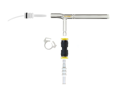 [01-801-0749] Noordermeer V-Groove Nebulizer 0.7L/min Ar flow with Quick Connect Fittings