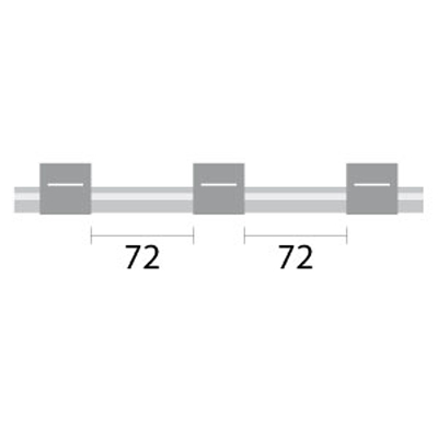 [1.30-GRY3B] PVC Pump Tube 3tag 1.30mm ID Grey/Grey (PKT 12)