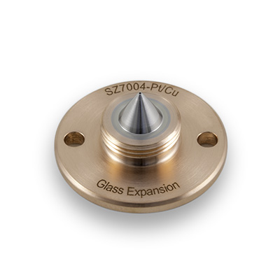 [SZ7004-Pt/Cu] Platinum Skimmer Cone (7mm) for Shimadzu ICPMS-2030, 40, 50