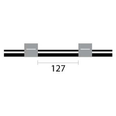 [VS1.30-GRY-F] Contour Flared End Viton Pump Tube 2tag 1.30mm ID Grey/Grey (PKT 6)