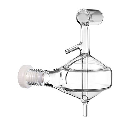 [20-809-0004HE] Twister Spray Chamber with Aux Port & Helix CT (Organics)