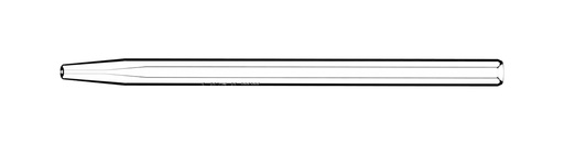 [31-808-2833] Tapered Quartz Injector 1.0mm (EMT)