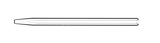 [31-808-3584] Tapered Quartz Injector 2.4mm