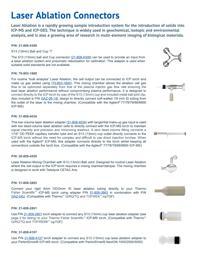 Laser Ablation Flyer