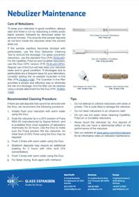 ICP Nebulizer Maintenance Flyer